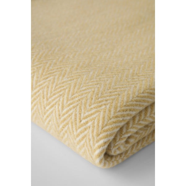 Sivo-rjava pletenina z bombažem Euromant Skyline, 140 x 180 cm-image-1