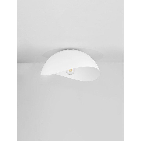 Mat bela kovinska stropna svetilka Opsi – Nova Luce-image-4