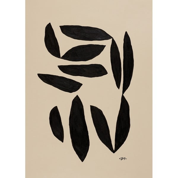 Plakat 50x70 cm In The Fall – Leise Dich Abrahamsen – The Poster Club