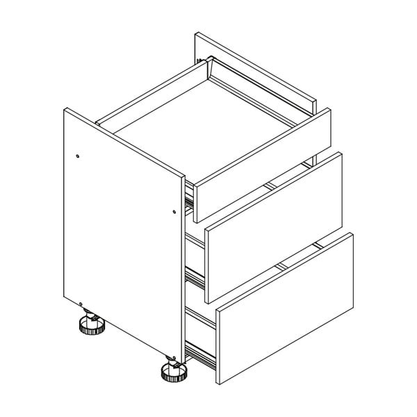 Spodnja kuhinjska omarica (širina 40 cm) Kai – STOLKAR-image-4