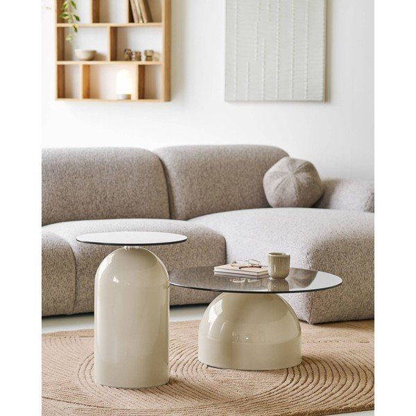 Ročno tkana volnena preproga v temni naravni barvi 160x230 cm Pune – House Nordic-image-1