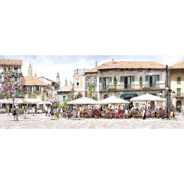 Slikarstvo na platnu Restavracija Styler, 45 x 140 cm-image-2