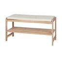 Omarica za čevlje iz masivne akacije s klopjo v naravni barvi Acina – Wenko