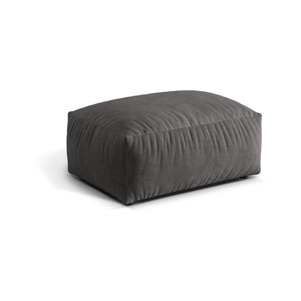 Siv žameten modularni otoman Martina – Micadoni -image-1