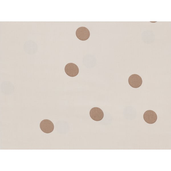 Rjava enojna posteljnina iz bombažnega satena 140x200 cm Solaris – Södahl-image-1