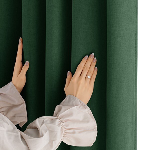 Temno zelena zavesa za delno zatemnitev Calisto – Filumi-image-4