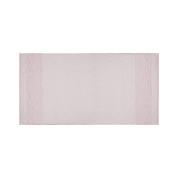 Komplet 2 svetlo roza bombažnih kopalnih brisač Ghunna, 70 x 140 cm-image-2
