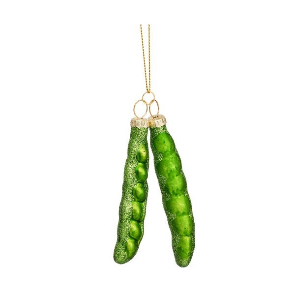 Steklen okrasek za jelko Peas – Sass & Belle