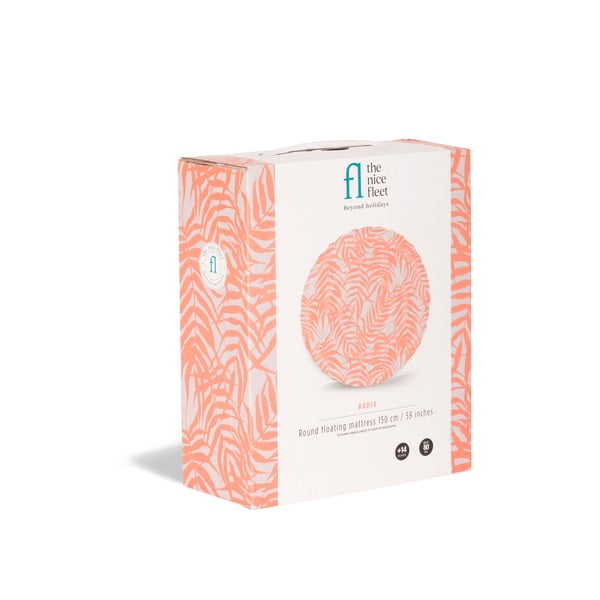 Oranžna napihljiva blazina za plažo The Nice Fleet Bahia-image-2