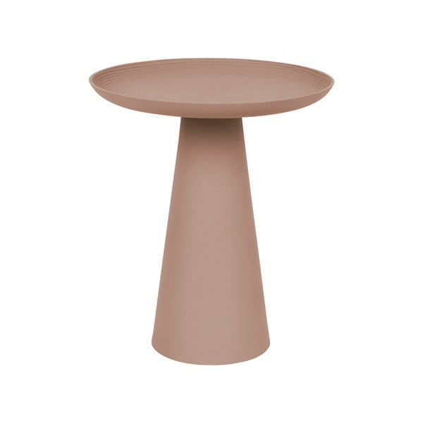 Kovinska okrogla stranska mizica ø 39,5 cm Ringar – White Label