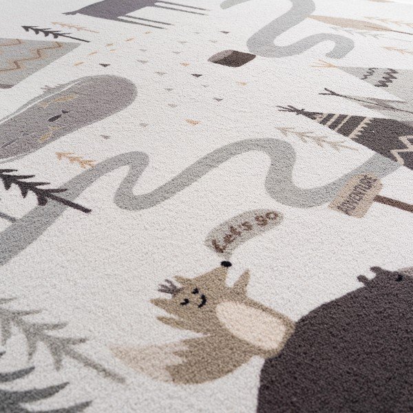 Kremno bela pralna otroška preproga 120x170 cm Coco 1135 – Ayyildiz Carpets-image-2