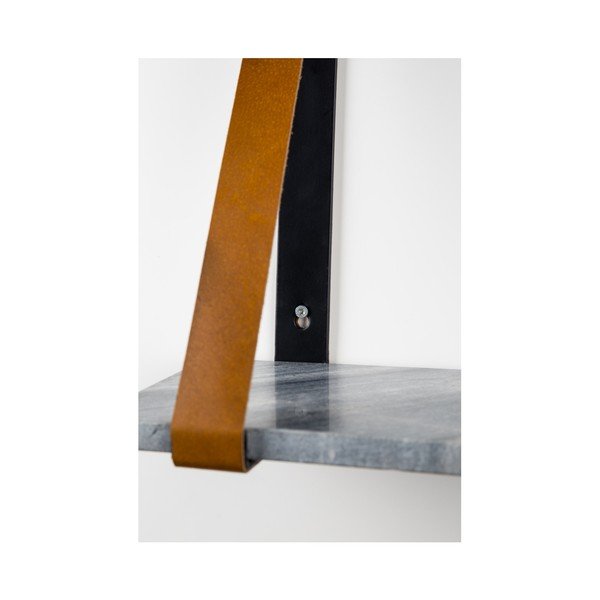 Siva stenska polica iz marmorja Zuiver Fad-image-3