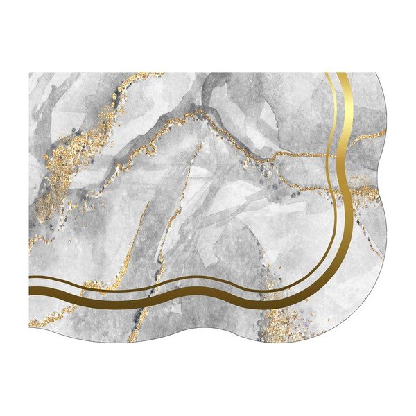 Sive/v zlati barvi kopalniške preproge v kompletu 2 ks 60x100 cm – Foutastic-image-4
