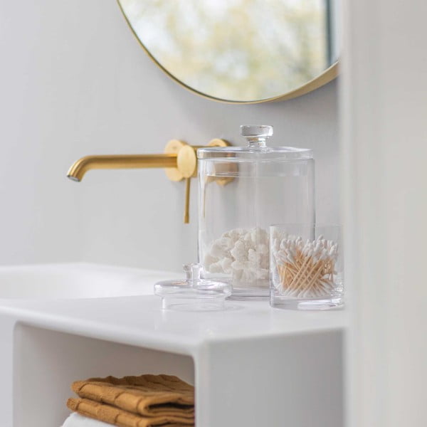 Oker rumene bombažne brisače v kompletu 2 kos 35x55 cm Geo - Mette Ditmer Denmark-image-2