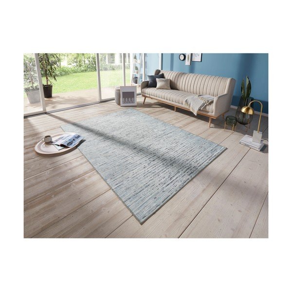 Antracitno modra preproga za zunanjo uporabo Elle Decoration Curious Laval, 77 x 150 cm-image-4
