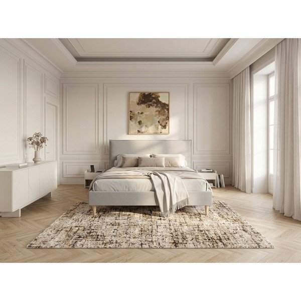 Siva zakonska postelja Bobochic Paris Sary Light, 180 x 200 cm-image-3