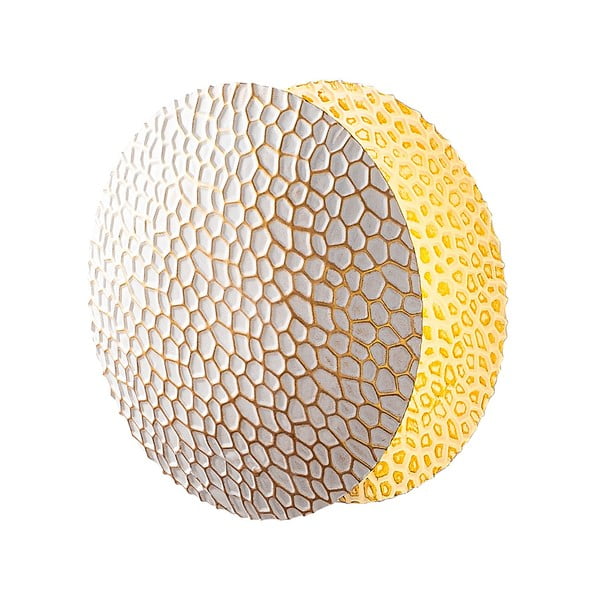 Bela/zlata LED stenska svetilka ø 21 cm Yosma – Opviq lights-image-4