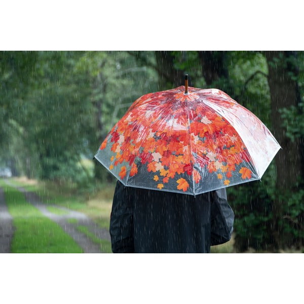 Prozoren dežnik Esschert Design Ambiance Birdcage Fall Leaves, ⌀ 93 cm-image-1