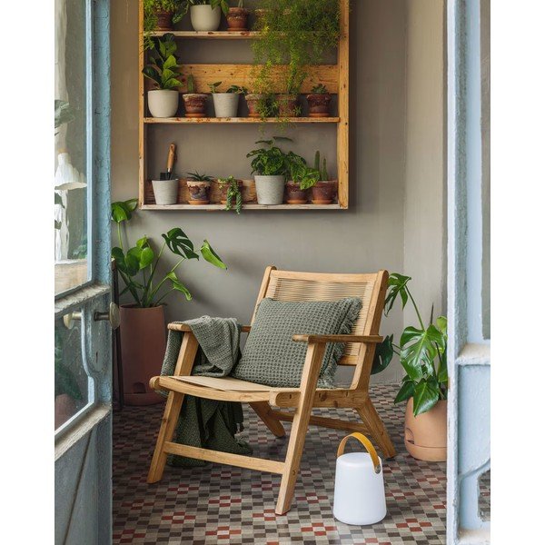 Belo-rjava zunanja svetilka Kave Home Dialma-image-2