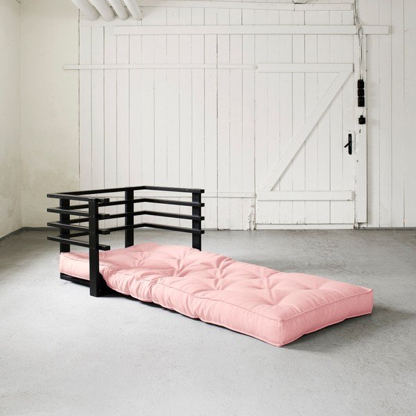 Variabilni fotelj Karup Funk Black/Pink Peonie-image-1