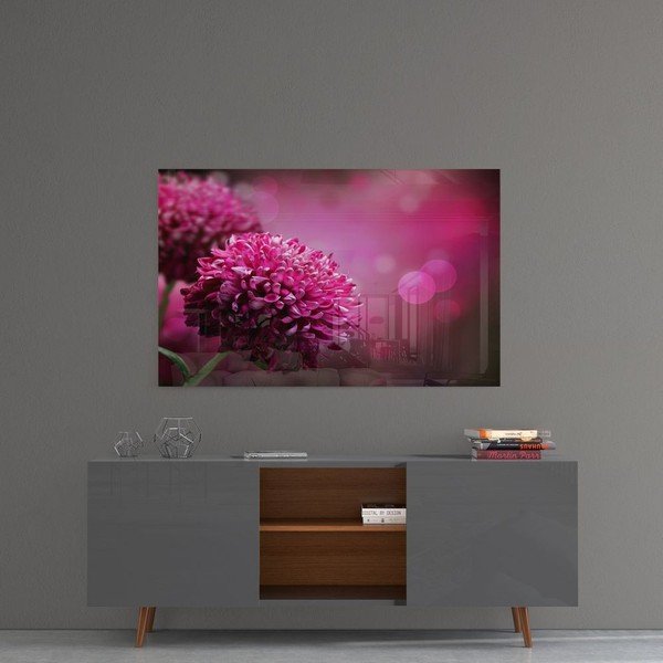 Steklena slika Insigne Flower II.-image-1