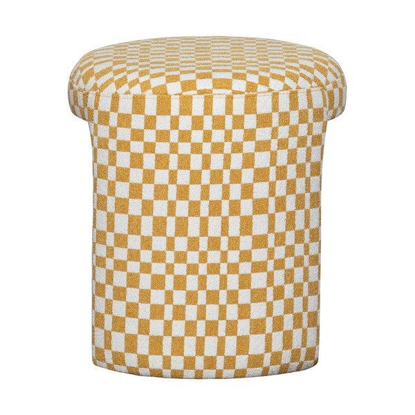 Rumen oblazinjen stolček Charlie – WOOOD-image-2