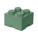 Zelena kvadratna škatla za shranjevanje LEGO®