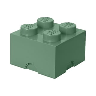 Zelena kvadratna škatla za shranjevanje LEGO®