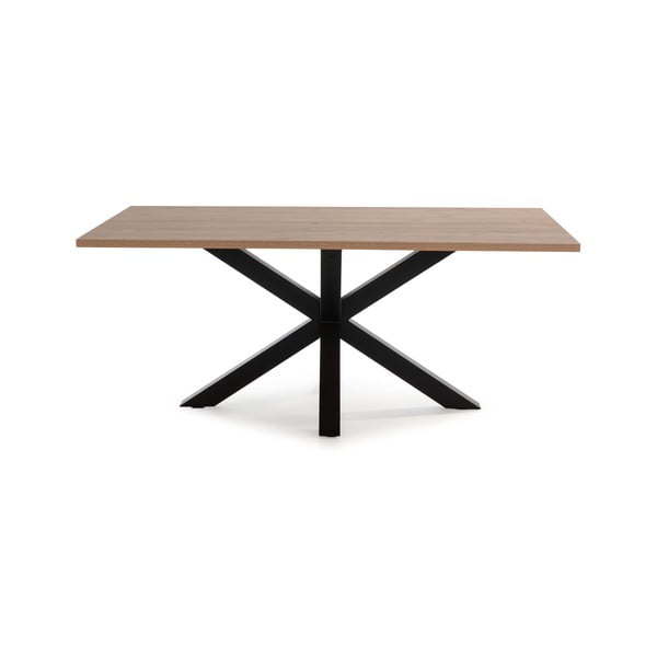 Jedilna miza z mizno ploščo v hrastovem dekorju 100x180 cm Comba – Marckeric