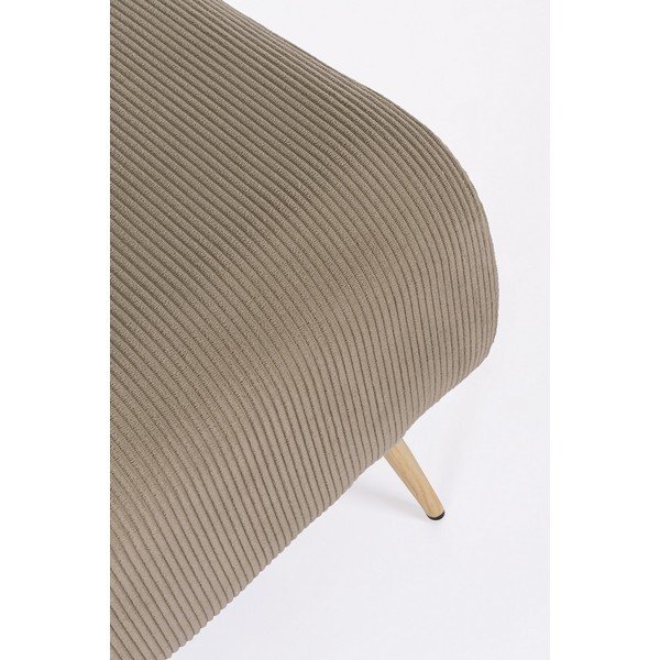 Sivorjava oblazinjena klop Olga – Bizzotto-image-1