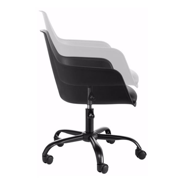 Črn nastavljiv pisarniški stol Støraa Leslie-image-2