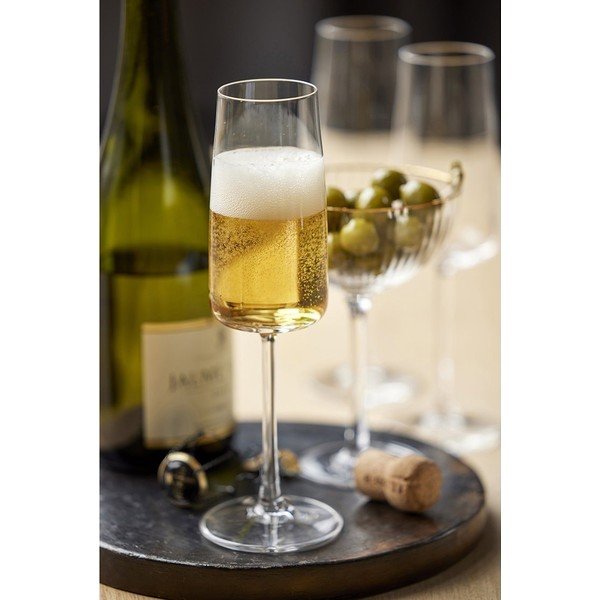 Kozarci v kompletu 4 ks za penino 300 ml Zero – Lyngby Glas-image-1