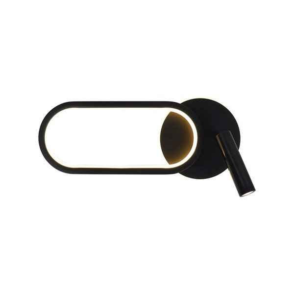 Črna LED stenska svetilka Monet – Candellux Lighting-image-4