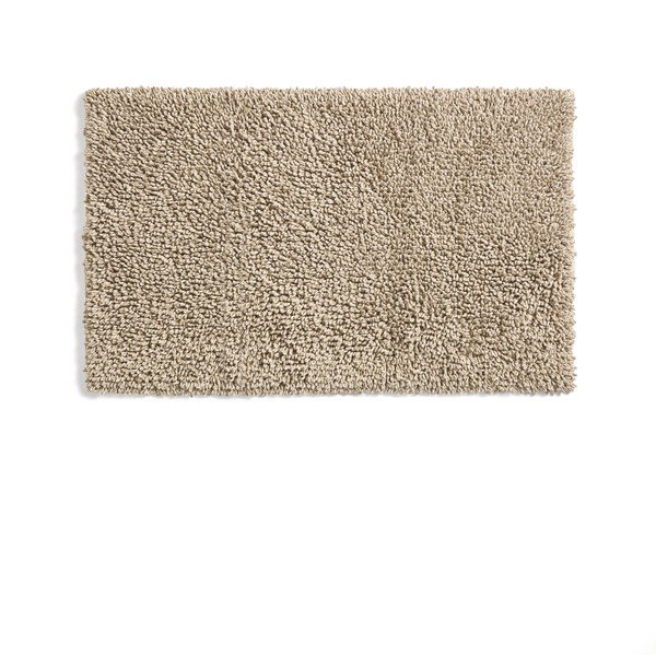 Bež tekstilna kopalniška preproga 50x70 cm Aroia – Kave Home