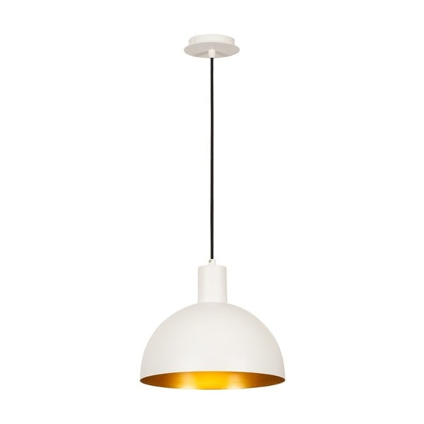 Bela viseča svetilka Homemania Decor Barvita Ochy-image-1
