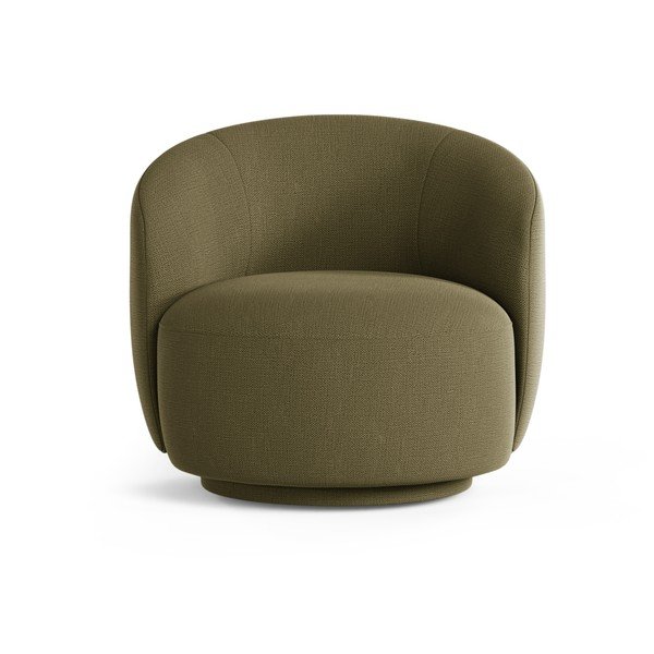 Zelen vrtljiv fotelj Letizia – Micadoni -image-1