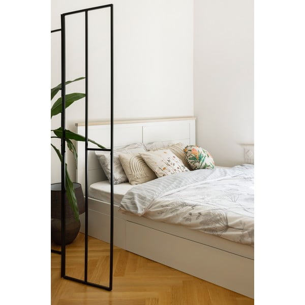 Bela zakonska postelja s prostorom za shranjevanje z letvenim dnom 160x200 cm Gabi - Marckeric-image-1