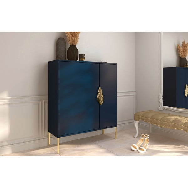 Temno modra omara za čevlje Skandica Merlin-image-1