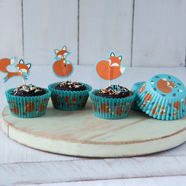 Komplet za peko muffinov Rex London Rusty The Fox-image-1