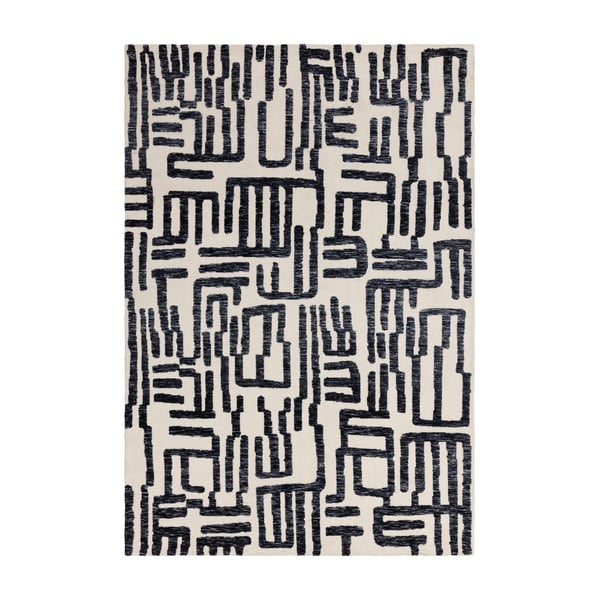 Črna/bela preproga 120x170 cm Mason – Asiatic Carpets