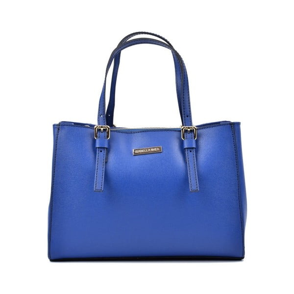 Modra usnjena torbica Isabella Rhea Lilly