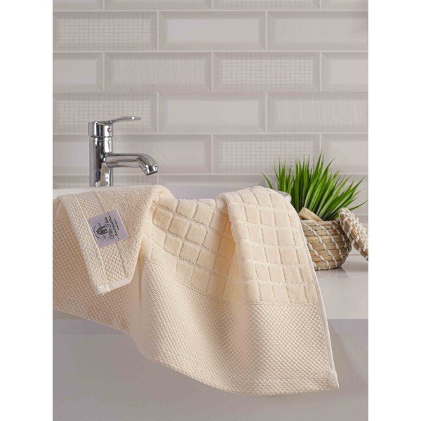 Beli frotirni bombažni komplet brisač 2 ks Square – Mila Home-image-2