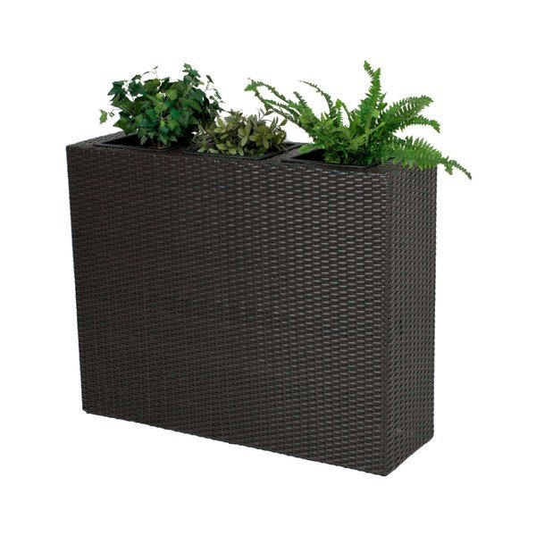 Temno rjava vrtna posoda ADDU Room Divider-image-1