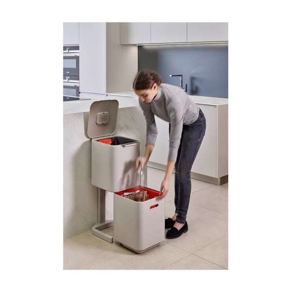 Kremno bela Joseph Joseph Totem Compact, 40 l-image-3