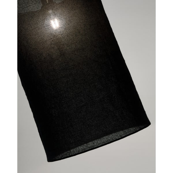 Črno senčilo ø 40 cm Mariela – Kave Home-image-4