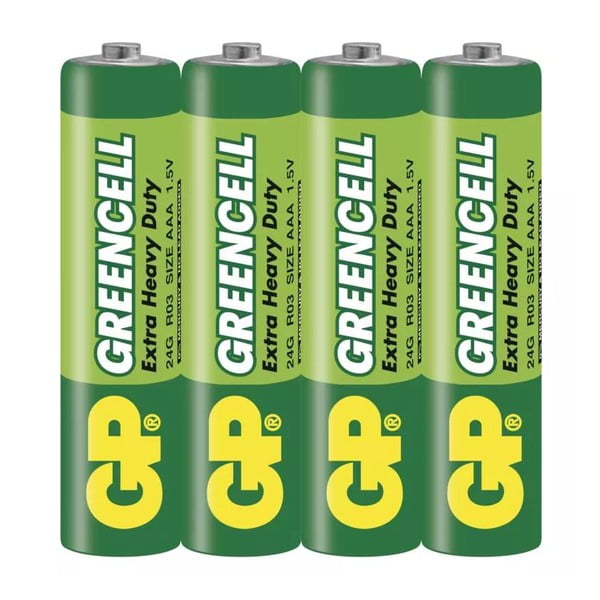 Baterije v kompletu 4 ks AAA GREENCELL – EMOS