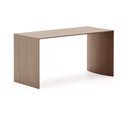 Mizica v orehovem dekorju v temni naravni barvi 45x90 cm Litto – Kave Home