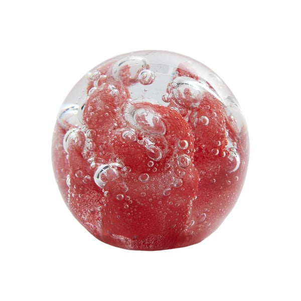 Steklen obtežilnik za papir (višina 8 cm) Coral – Light & Living