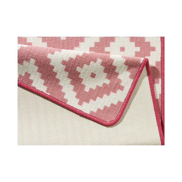 Rožnat kuhinjski tekač Hanse Home Loop Diamond, 67 x 180 cm-image-3