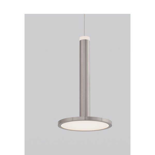 Kovinska LED viseča svetilka v mat srebrni barvi ø 15 cm Palencia – Nova Luce-image-1